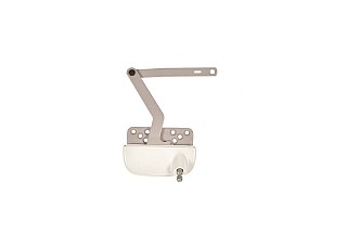 Right Hand Ellipse Dyad Roto Gear Casement Operator (White)