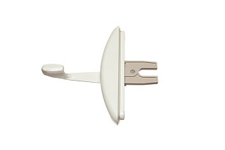 Maxim (Non-Handed Mid-PT Fork) Multi-Point Lock w/Gasket (White)