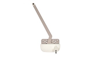 Left Hand Ellipse Roto Gear Operator 9.5" (Beige)