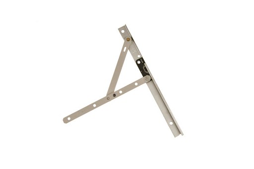 Right Hand (Adjustable) Casement Hinge Assembled 10" 